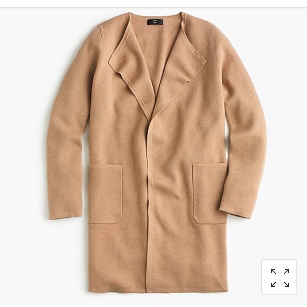 JCrew “Juliette” sweater blazer cardigan